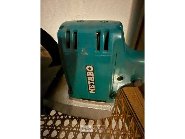Vintage elektrische heggenschaar metabo - afbeelding 2 van  4