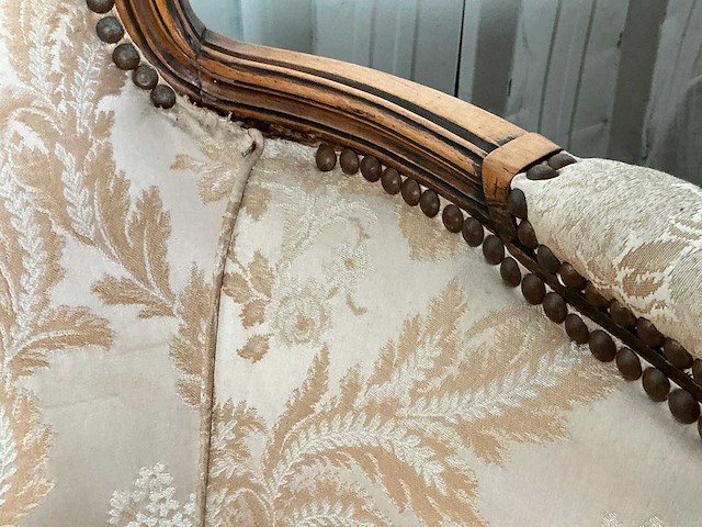 Vintage fauteuil (2x) - afbeelding 4 van  5