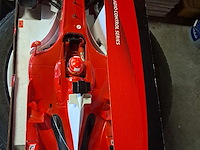 Vintage ferrari formule 1 met afstandsbediening in doos origineel schaal 1 op 7 - afbeelding 3 van  7