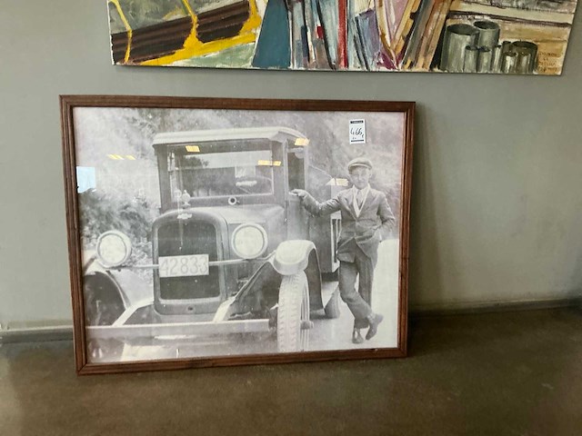 Vintage foto in kader - afbeelding 2 van  3