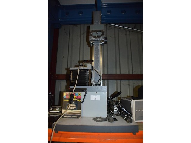 Vintage foto negatief vergroter drust m800, hoed stetson, bijbel - afbeelding 2 van  8