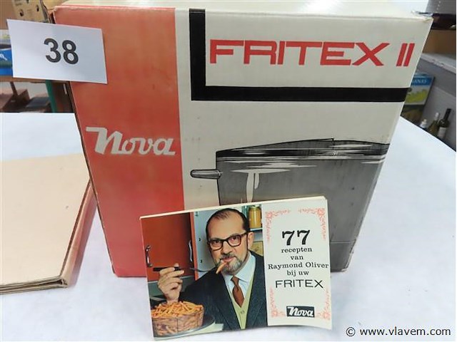 Vintage friteuse in originele doos - afbeelding 1 van  3