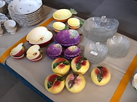 Vintage fruitschalen - afbeelding 1 van  6