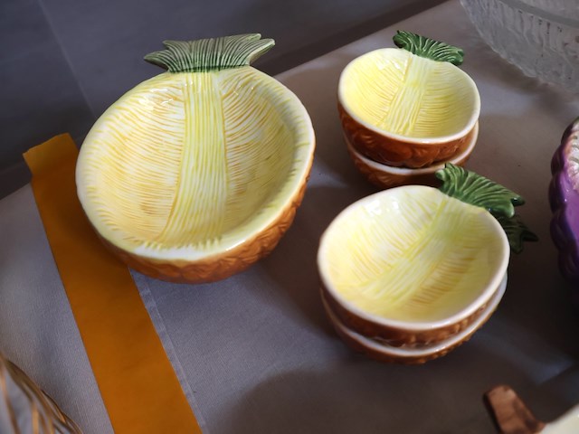 Vintage fruitschalen - afbeelding 5 van  6