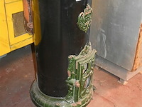 Vintage gietijzeren potkachel - afbeelding 1 van  4