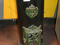 Vintage gietijzeren potkachel - afbeelding 2 van  4