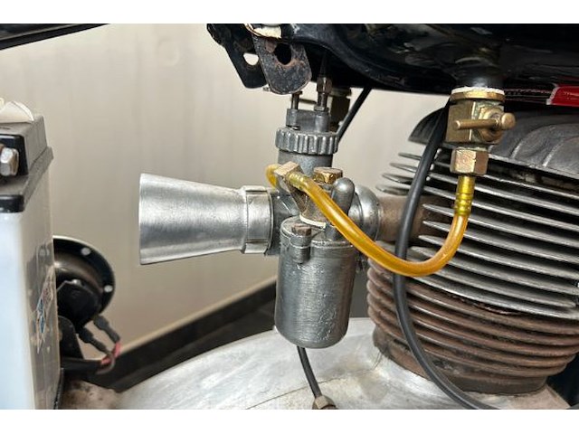 Vintage gilera motorfiets exclusief - afbeelding 6 van  16