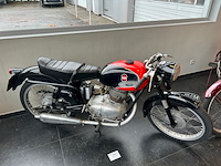 Vintage gilera motorfiets exclusief