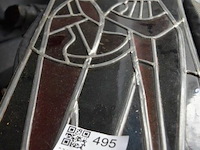 Vintage glas-in-loodpaneel - afbeelding 1 van  3