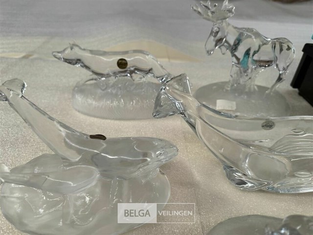 Vintage glazen beeldjes - afbeelding 3 van  4