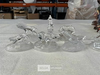 Vintage glazen beeldjes