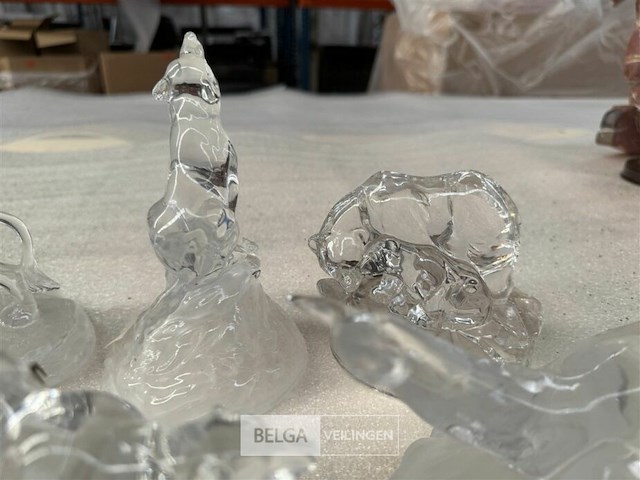 Vintage glazen beeldjes - afbeelding 4 van  4