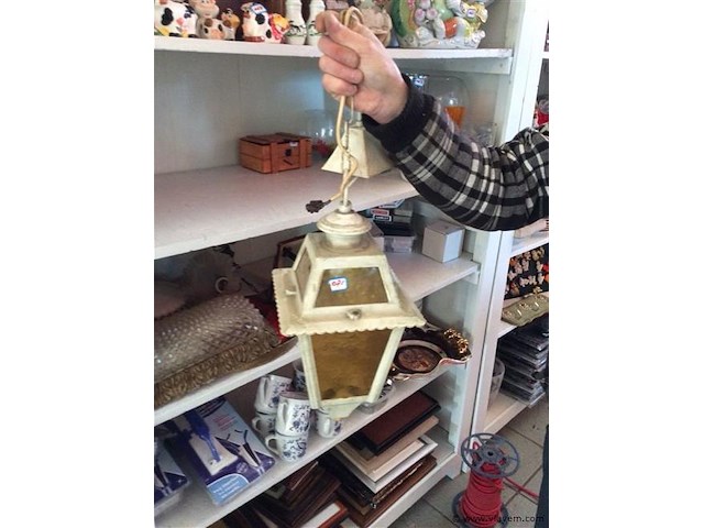 Vintage halllamp - afbeelding 1 van  2