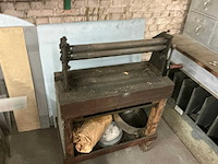 Vintage handbediende plaatwals - afbeelding 3 van  8