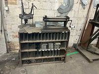 Vintage handbediende platenwals - afbeelding 1 van  5