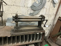 Vintage handbediende platenwals - afbeelding 3 van  5