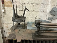 Vintage handbediende platenwals - afbeelding 4 van  5