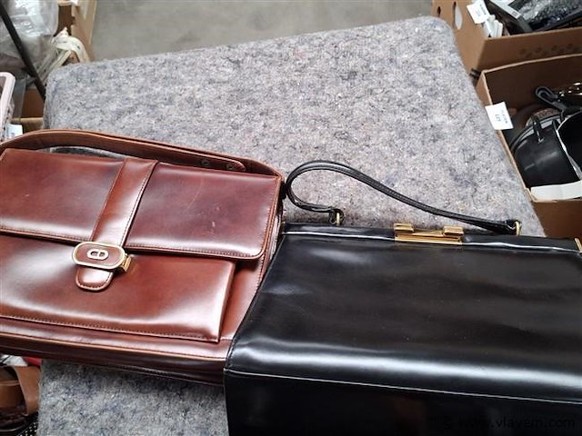 Vintage handtas - afbeelding 2 van  2