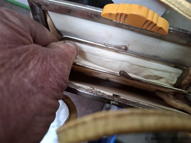 Vintage handtas - afbeelding 2 van  3