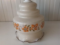 Vintage hanglamp glas - afbeelding 1 van  5