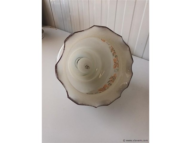 Vintage hanglamp glas - afbeelding 4 van  5