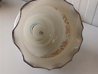 Vintage hanglamp glas - afbeelding 4 van  5