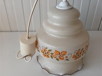 Vintage hanglamp glas - afbeelding 5 van  5