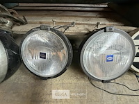 Vintage hella verstralers en mistlampen (4x) - afbeelding 3 van  4