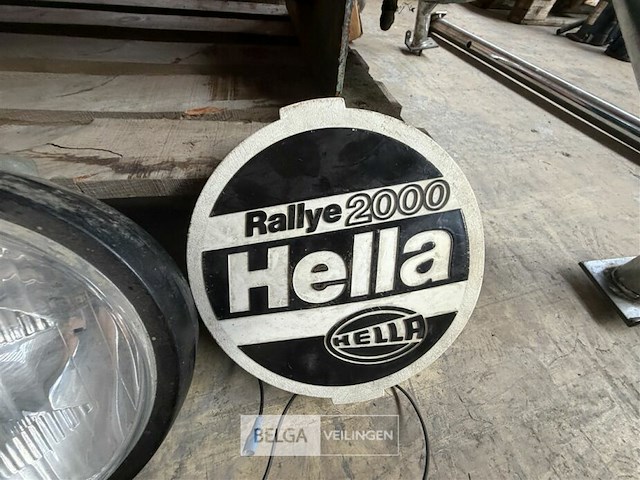 Vintage hella verstralers en mistlampen (4x) - afbeelding 4 van  4