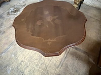 Vintage houten bijzettafeltje - afbeelding 2 van  3