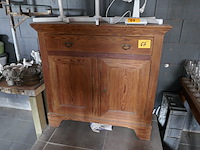 Vintage houten commode - afbeelding 1 van  3
