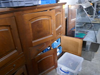 Vintage houten kast - afbeelding 3 van  4