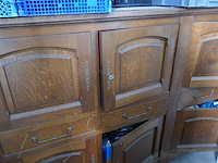 Vintage houten kast - afbeelding 4 van  4