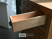 Vintage houten ladekast - afbeelding 5 van  5