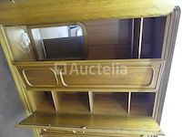 Vintage houten slaapkamerset - afbeelding 2 van  10