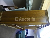 Vintage houten slaapkamerset - afbeelding 1 van  10