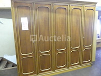 Vintage houten slaapkamerset - afbeelding 7 van  10