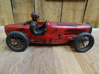 Vintage houten speelgoedauto - afbeelding 1 van  3