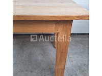 Vintage houten tafel (nr 259) - afbeelding 4 van  4
