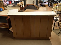Vintage houten winkelmeubel - afbeelding 1 van  6