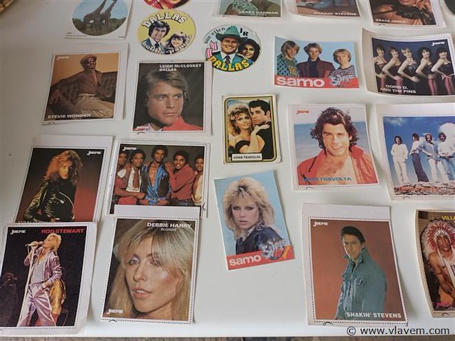 Vintage ‘joepie’ stickers. 47 stuks - afbeelding 3 van  6