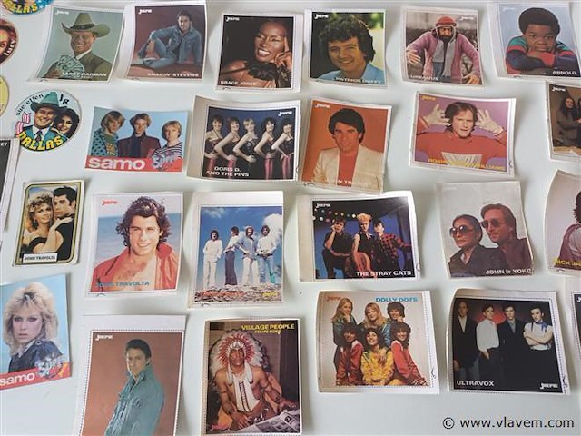 Vintage ‘joepie’ stickers. 47 stuks - afbeelding 4 van  6