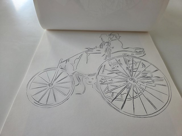 Vintage kalender - andy warhol vs daimler- benz 1989 - afbeelding 2 van  34