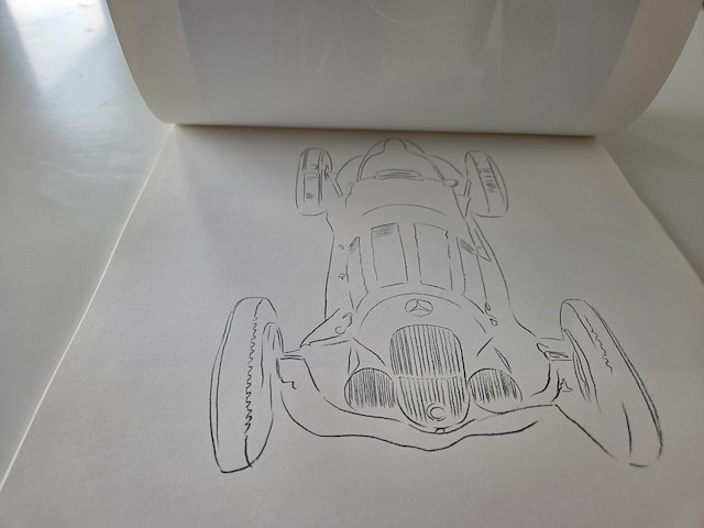 Vintage kalender - andy warhol vs daimler- benz 1989 - afbeelding 4 van  34