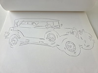 Vintage kalender - andy warhol vs daimler- benz 1989 - afbeelding 6 van  34