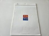 Vintage kalender - andy warhol vs daimler- benz 1989 - afbeelding 1 van  34
