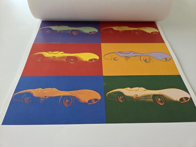 Vintage kalender - andy warhol vs daimler- benz 1989 - afbeelding 17 van  34