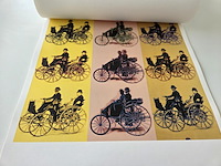 Vintage kalender - andy warhol vs daimler- benz 1989 - afbeelding 19 van  34