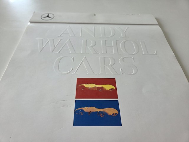 Vintage kalender - andy warhol vs daimler- benz 1989 - afbeelding 12 van  34
