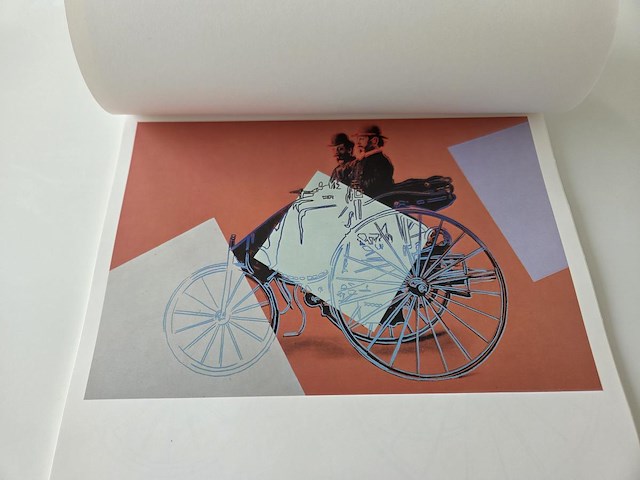 Vintage kalender - andy warhol vs daimler- benz 1989 - afbeelding 34 van  34